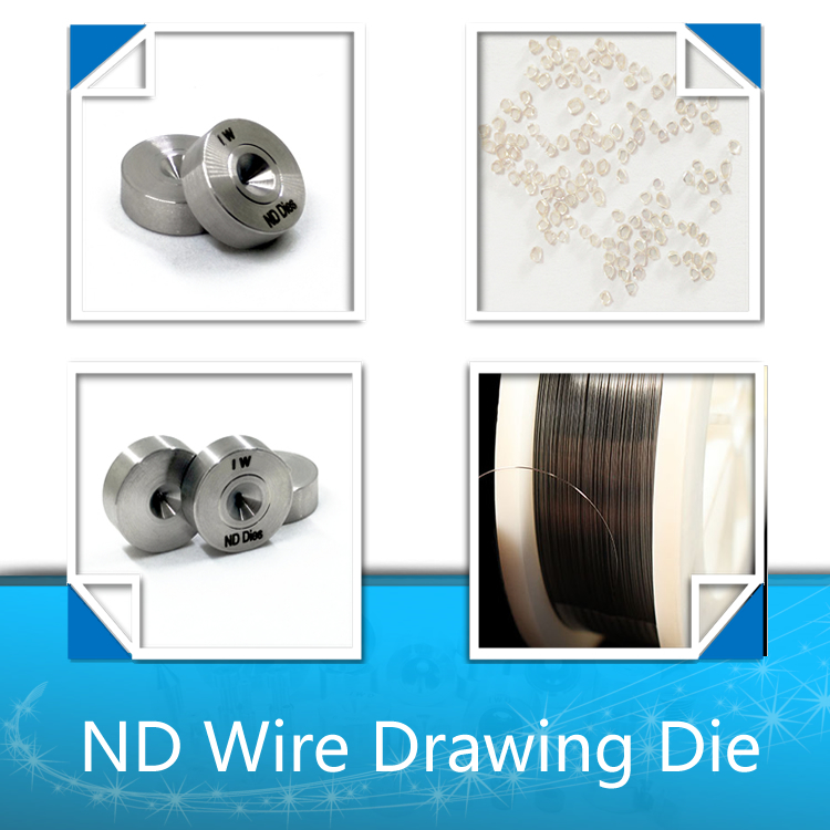 Diamond dies wire drawing tools and diamond wear resistant tools